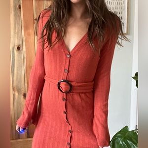 Anthropologie midi dress